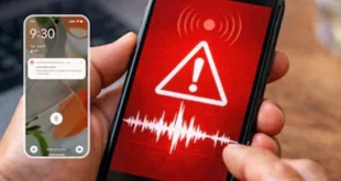 Sistema de alertas de sismos de Google en Android
