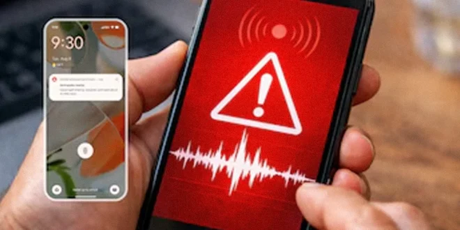 Sistema de alertas de sismos de Google en Android