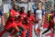 Cyle Larin celebrando el gol del empate de Canadá contra Bosnia en el Mundial 2026