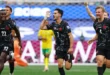 Stephen Eustaquio celebra el gol de la clasificación de Canadá frente a Sudáfrica en el Mundial 2026