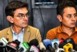 Reunión de emergencia entre el presidente Rodrigo Paz y el vicepresidente Edmand Lara en la Asamblea Legislativa de Bolivia