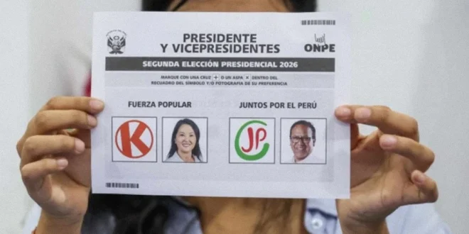 Elecciones presidenciales en Perú y el empate técnico entre Keiko Fujimori y Roberto Sánchez