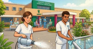 Hombres de Blanco: Higiene Extrema en Hospitales