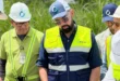 Inspección de obras de agua potable del Idaan en Chilibre con tuberías de hierro dúctil