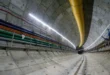 Avance del túnel de la Línea 3 del Metro de Panamá bajo el Canal