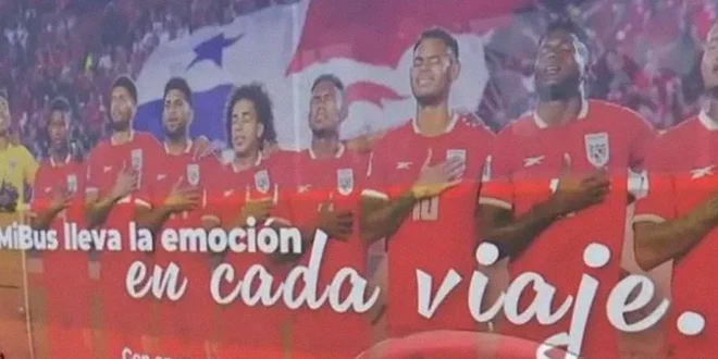 Lanzamiento de buses mundialistas de MiBus y servicio gratuito para el partido Panamá vs. República Dominicana