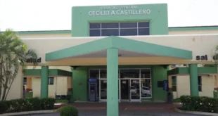Fachada del Hospital Cecilio A. Castillero de Chitre bajo la administracion del Minsa en Panama