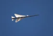 El primer vuelo supersónico del avión experimental X-59 de la NASA