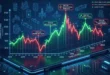 Gráfico de fluctuación del precio del petróleo en mercados internacionales
