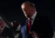Donald Trump declarando sobre las negociaciones de paz en Medio Oriente