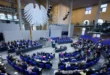 Parlamento alemán Bundestag durante una sesión legislativa