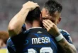 Lionel Messi celebrando la victoria de Argentina en la semifinal del Mundial 2026