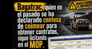 Bagatrac y su participación en licitaciones públicas tras escándalos de corrupción