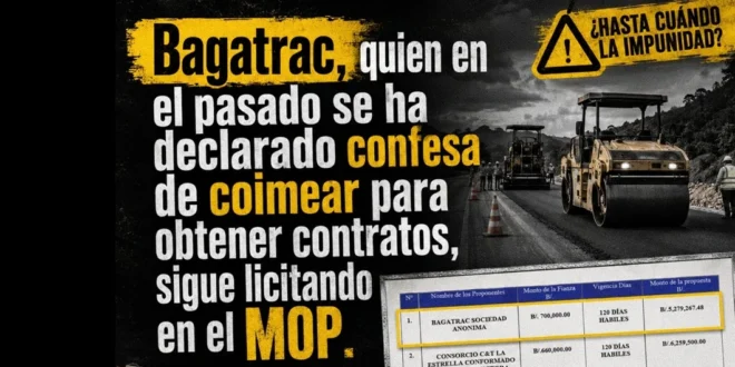 Bagatrac y su participación en licitaciones públicas tras escándalos de corrupción