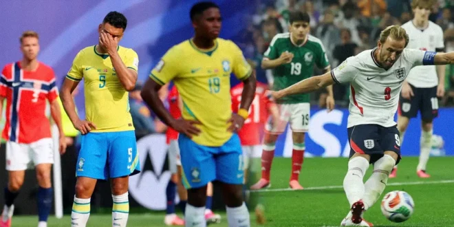 Eliminación de México y Brasil del Mundial 2026 en octavos de final