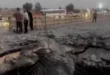 Puente de Kahurestán destruido tras bombardeo en Bandar Khamir