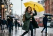 Persona adaptándose a cambios inesperados con una actitud resiliente