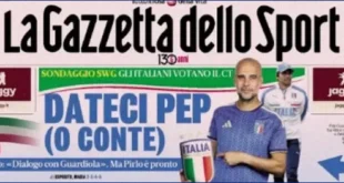 Negociaciones entre la FIGC y Pep Guardiola