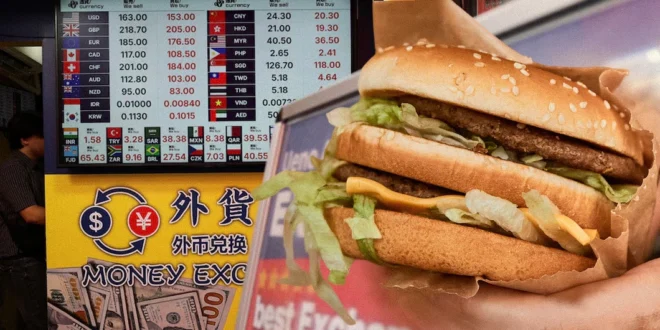 El índice Big Mac como termómetro de la disputa cambiaria global
