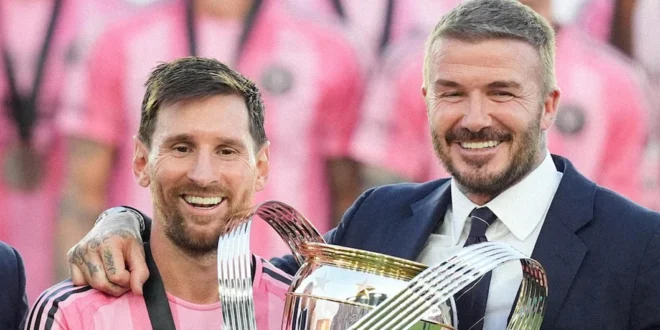 Lionel Messi y su incursión empresarial con David Beckham