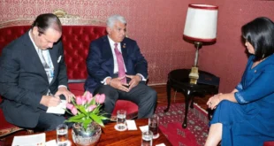 El presidente Mulino durante su encuentro diplomático con Keiko Fujimori