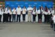 Presidente Mulino durante la entrega de fertilizantes a productores agropecuarios en Bocas del Toro