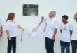 Presidente José Raúl Mulino inaugurando la Ciudad Deportiva en Changuinola