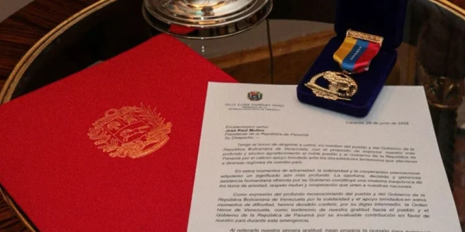 Agradecimiento diplomático de Venezuela a Panamá tras el doble terremoto