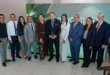 Ejecutivos de Caja de Ahorros durante la presentación del Informe de Sostenibilidad 2025 en Panamá