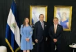 Canciller Martínez-Acha Vásquez en su llegada oficial a El Salvador para reunirse con autoridades del SICA y la cancillería salvadoreña
