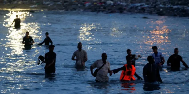 Crisis migratoria y tensión de seguridad en la frontera de Ceuta