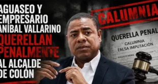 Querella penal contra el alcalde de Colón, Diógenes Galván, por presunta calumnia