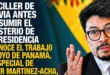 El reconocimiento diplomático de Bolivia a la política exterior de Panamá y el rol de Javier Martínez-Acha.