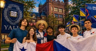 Lucas Castillo Degracia, estudiante panameño admitido en la Universidad de Yale con beca completa.