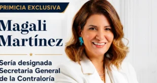 Designación de Magali Martínez en la Contraloría General de la República