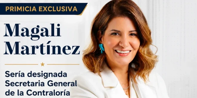 Designación de Magali Martínez en la Contraloría General de la República