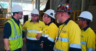 Gira de trabajo del Ministro de Comercio e Industrias, Julio Moltó, en zonas mineras de Panamá