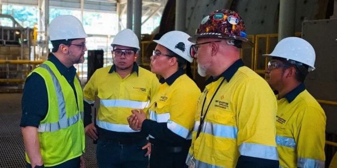 Gira de trabajo del Ministro de Comercio e Industrias, Julio Moltó, en zonas mineras de Panamá