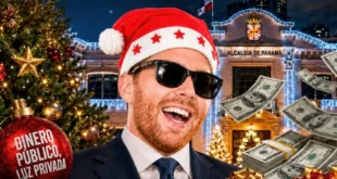 Adjudicación del contrato de alumbrado navideño de la Alcaldía de Panamá por Mayer Mizrachi