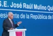 Presidente José Raúl Mulino en la presentación de la nueva identidad de Banistmo y Grupo BSC