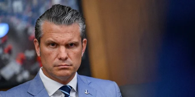 Pete Hegseth, secretario de Guerra de EE.UU.