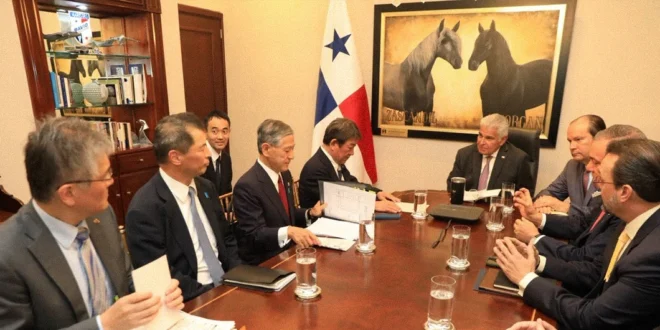 Encuentro bilateral Panamá-Japón y megaproyectos de infraestructura