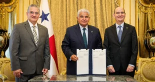 Sanción de la Ley 546 por el presidente Mulino para exonerar el ITBI en viviendas nuevas