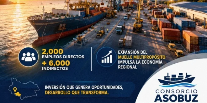 La transformación y expansión del Muelle Multipropósito de Puerto Armuelles