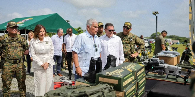 Equipamiento y estrategia de seguridad de Senafront en la frontera de Panamá