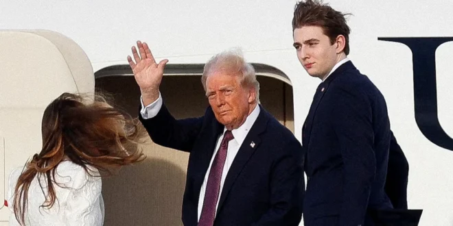 Amenazas de Irán contra Barron Trump e investigación del Servicio Secreto