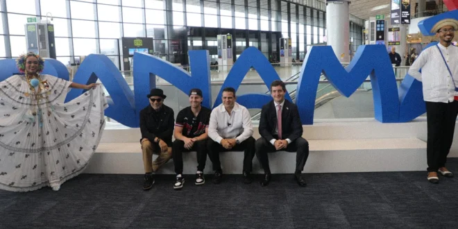 Lanzamiento de la marca país Panamá, Anfitrión del Mundo en el Aeropuerto Internacional de Tocumen