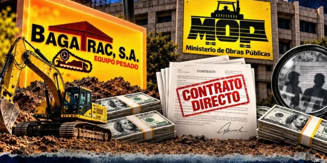 Contrataciones directas del MOP y la situación de Bagatrac