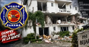 Comunicado del Cuerpo de Bomberos sobre el incidente en PH Bijao