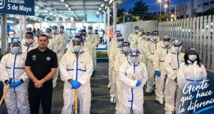 Hombres de Blanco y el mantenimiento nocturno del Metro de Panamá